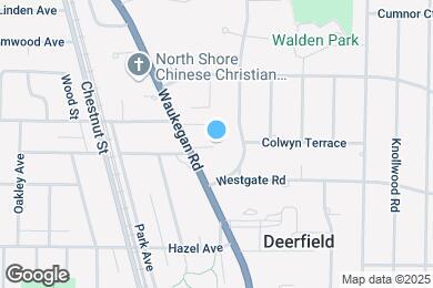 Map image of the property - 1145 Waukegan Rd