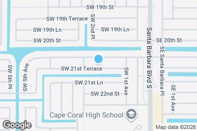 Map image of the property - 209 SW 21st Terrace