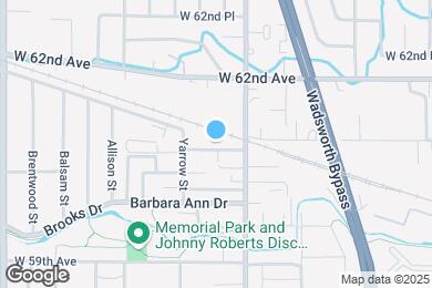 Map image of the property - 7655 W 61st Ave