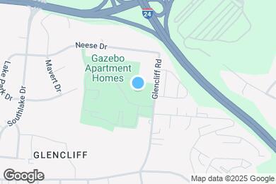 Map image of the property - Gazebo Apartments