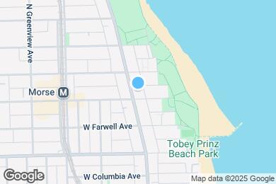Map image of the property - 6957 N Sheridan Rd