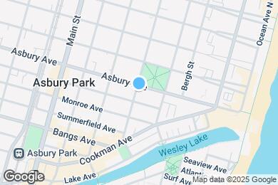 Map image of the property - 708 Grand Ave