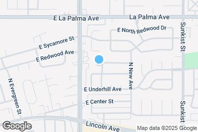 Map image of the property - 2104 E Bangor Way