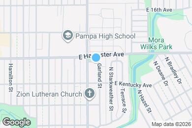 Map image of the property - 1331 Garland St