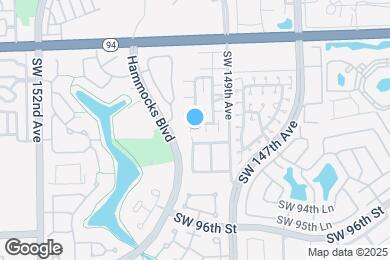 Map image of the property - 9121 SW 150th Ave