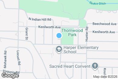 Map image of the property - 1213 Dartmouth St