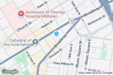 Map image of the property - 110 19th Ave S