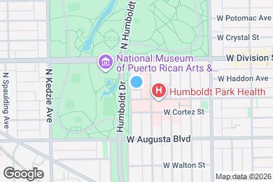 Map image of the property - 1111 N Sacramento Ave
