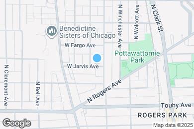 Map image of the property - 2004 W Jarvis Ave