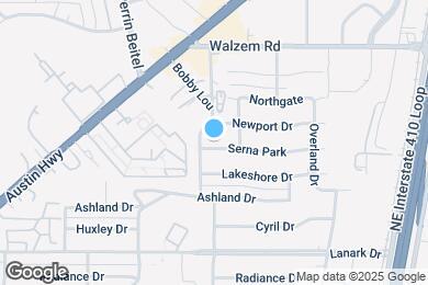 Map image of the property - 111 Serna Park
