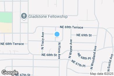 Map image of the property - 6819 N Lydia Ave