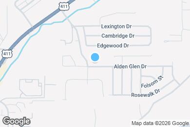 Map image of the property - 1011 Alden Glen Dr