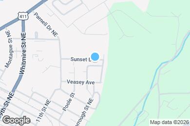 Map image of the property - 8757 Sunset Dr