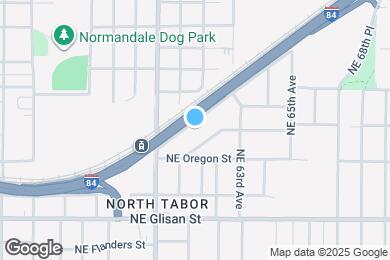 Map image of the property - 6110 NE Willow St