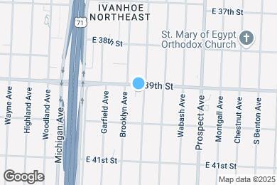 Map image of the property - 3906 Park Ave