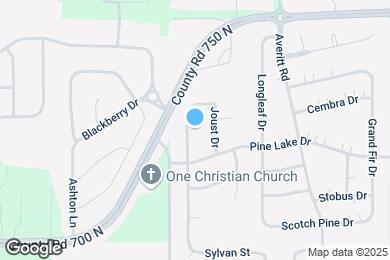 Map image of the property - 2493 Monarchy Ln