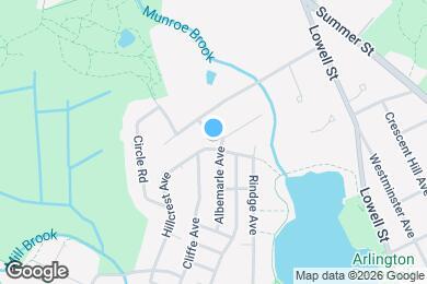 Map image of the property - 52 Albemarle Ave
