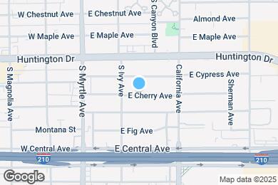 Map image of the property - 223 E Cherry Ave