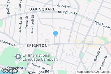 Map image of the property - 15 Oakland St