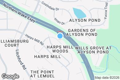 Map image of the property - 7829 Harps Mill Woods Run