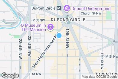 Map image of the property - 1301 20th St NW
