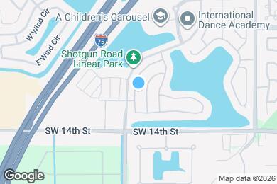 Map image of the property - 1372 SW 151st Way