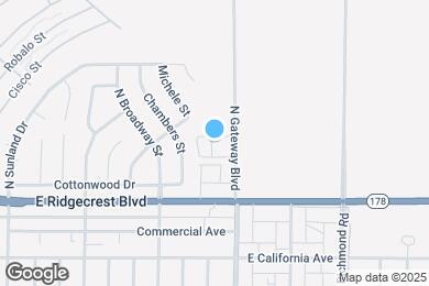 Map image of the property - 121 N Gateway Blvd