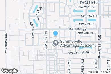 Map image of the property - 11947 SW 241st Ter