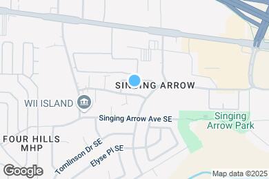 Map image of the property - 12805 Dunes Rd SE