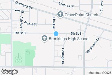 Map image of the property - 513 Elm Ave