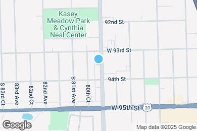 Map image of the property - 9324 S Roberts Rd