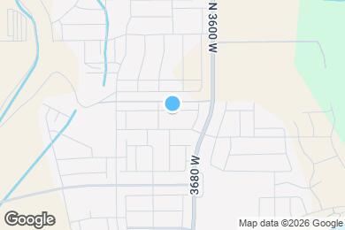 Map image of the property - 3755 W 930 N