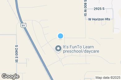 Map image of the property - 1085 W Union Bench Dr