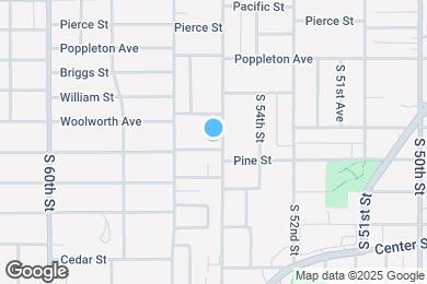 Map image of the property - 1526 S 55th St