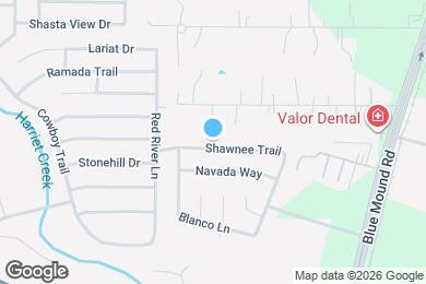 Map image of the property - 2033 Shawnee Trail