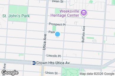 Map image of the property - 1491 Sterling Pl