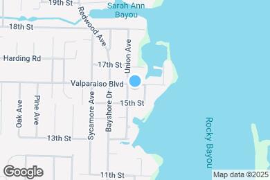 Map image of the property - 1810 Valparaiso Blvd