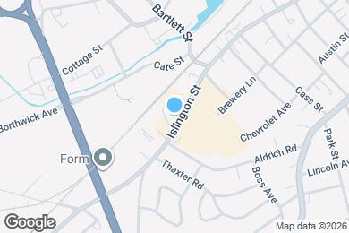 Map image of the property - 821 Islington St