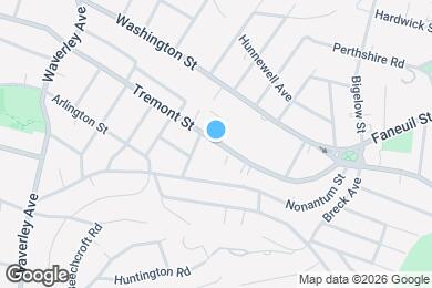 Map image of the property - 118 Tremont St