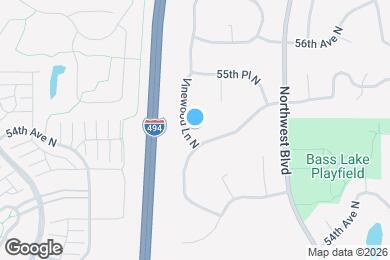 Map image of the property - 5530 Vinewood Ln N