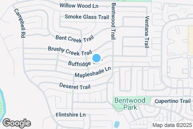 Map image of the property - 5910 Buffridge Trail