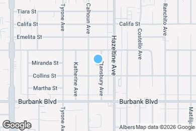 Map image of the property - 5723 Stansbury Ave