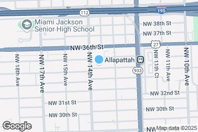 Map image of the property - 1371 NW 34th St