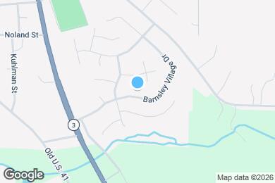 Map image of the property - 31 Barnsley Village Dr