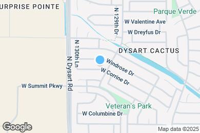 Map image of the property - 12914 W Corrine Dr