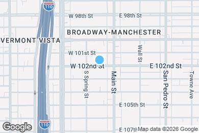 Map image of the property - 130 W 102nd St