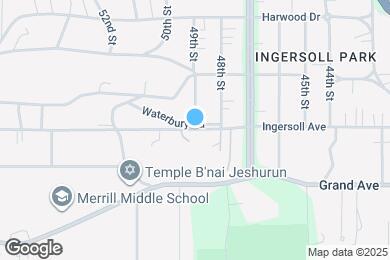 Map image of the property - 4844 Ingersoll Ave