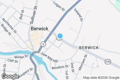 Map image of the property - 20 Allen St