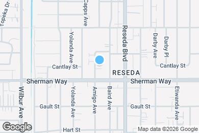 Map image of the property - 7228 Amigo Avenue