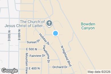 Map image of the property - 579 N Highland Blvd